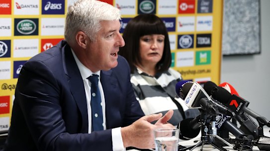 Chairman Cameron Clyne, CEO Raelene Castle and the RA board are on borrowed time, says Nick Farr-Jones.