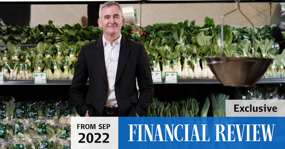 Woolworths boss Brad Banducci says he’s not going anywhere just yet