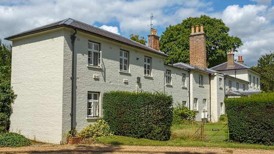 Frogmore Cottage in Windsor, where the Duke and Duchess of Sussex have stayed while in England.