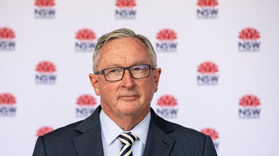 NSW Health Minister Brad Hazzard.