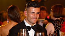 Nick Daicos during the 2025 ceremony.
