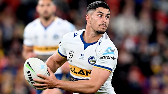 Eels five-eighth Dylan Brown was disappointed with his performance last Friday against Penrith.