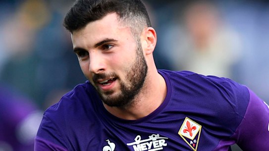 Fiorentina's Patrick Cutrone has tested positive for coronavirus.