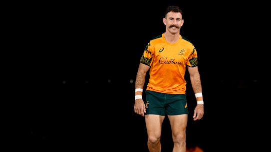 MELBOURNE, AUSTRALIA - JULY 26: Nic White of the Wallabies ahead of the second test of the series between Australia Wallabies and British & Irish Lions at the Melbourne Cricket Ground on July 26, 2025 in Melbourne, Australia. (Photo by Hannah Peters/Getty Images)