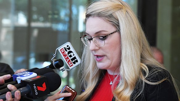 Where's William campaign co-director Alice Williams reads a statement from William's foster family on Friday. 