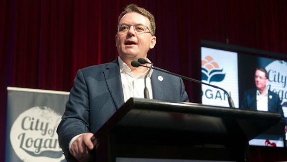 Suspended Logan mayor Luke Smith did not front for today's court hearing.