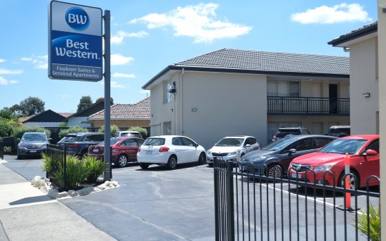 The Best Western Hotel in Fawkner, now part of Australia's secretive immigration detention regime.