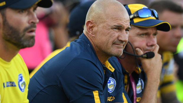 Not one to complain: Brad Arthur has copped criticism over the Eels' horror season on the chin.