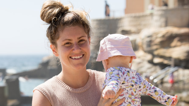 Amy Curtis and daughter Wylie.