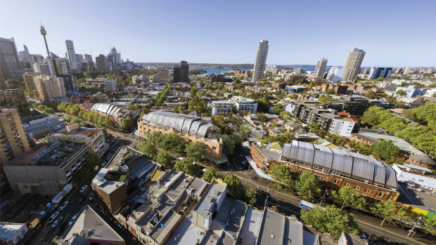 An artist’s impression contained in a development application lodged with the City of Sydney by developer TOGA.