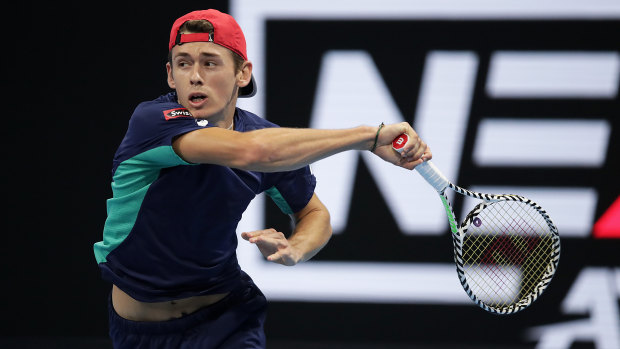 De Minaur failed to convert nine break-point opportunities.