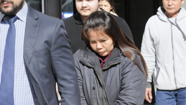 Jamaree Suksom was granted bail in the ACT Magistrates Court on Monday. She is accused of allowing unlawful non-citizens to work and allowing a non-citizen to work in breach of a visa.