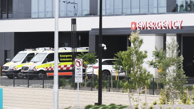 The Emergency Dept at the new Northern Beaches Hospital.
