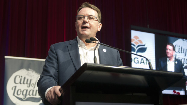 Former Logan mayor Luke Smith in 2017.