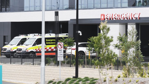 The Emergency Dept at the new Northern Beaches Hospital.