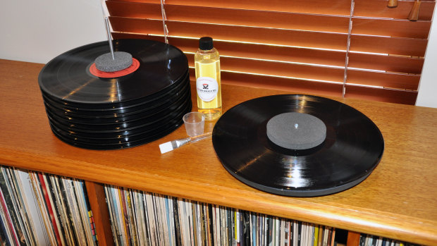 The Vinyl Record Cleaning system is simpler than it looks.