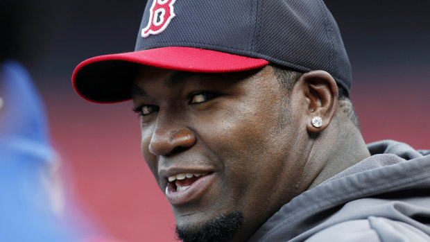 File photo of David Ortiz, who is recovering in a Boston hospital after being shot in the Dominican Republic.