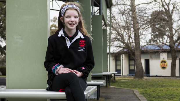 12 year old Molly Browne, who has a rare chromosome condition as well as epilepsy, needs a learning support unit but, as her family live over the border, they've been told she can only access mainstream education