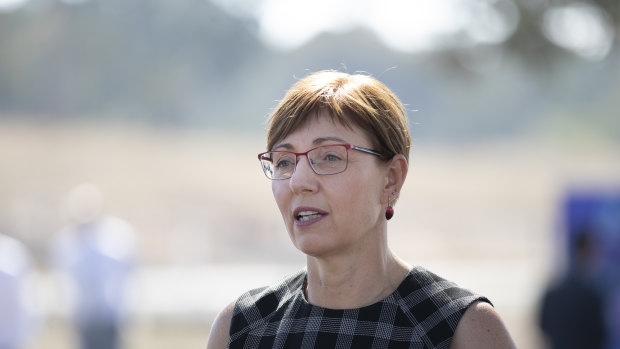 Workplace relations minister Rachel Stephen-Smith. The ACT government has set a new policy forcing public service bosses to actively encourage their staff to join a union. 