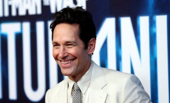 Paul Rudd in Sydney on Thursday.