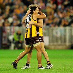 Cyril Rioli and Chance Bateman.
