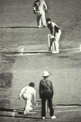 The 1981 underarm incident against New Zealand which sparked a storm.