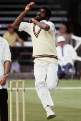West Indies great Michael Holding.