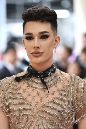 James Charles at The Met Gala, 2019.