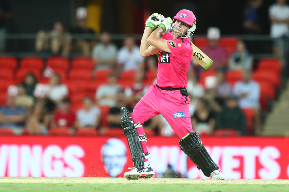 Daniel Hughes blasted 96 runs off 50 balls to take his side to the brink of an unlikely win.