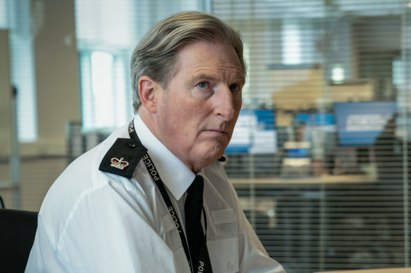 As a police procedural, Line of Duty is filled with acronyms; Adrian Dunbar as superintendent Ted Hastings, aka The Gaffer.