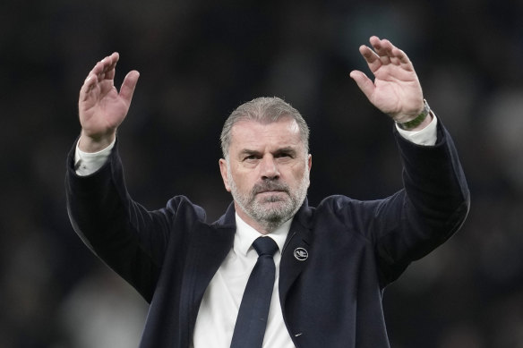 Postecoglou’s 23 points from a possible 27 is the most ever by a manager after their first nine Premier League matches.