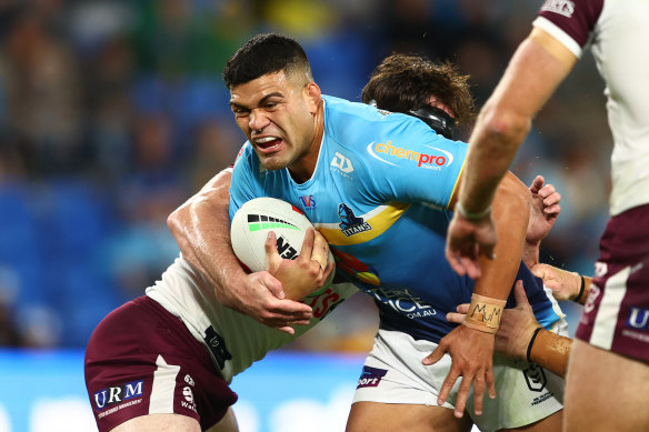 The Roosters withdrew their offer to million-dollar Titans forward, David Fifita.
