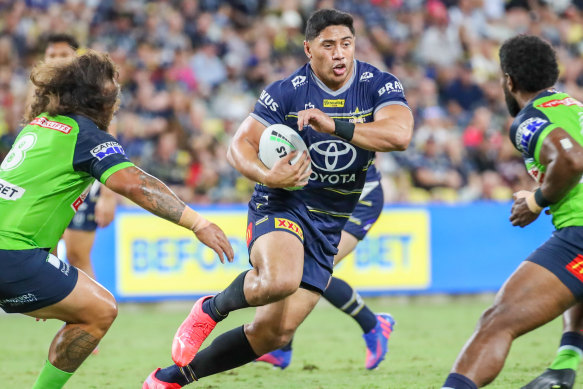 Jason Taumalolo has been one of the NRL’s best metre-eaters for years, and limiting his impact is crucial to success.