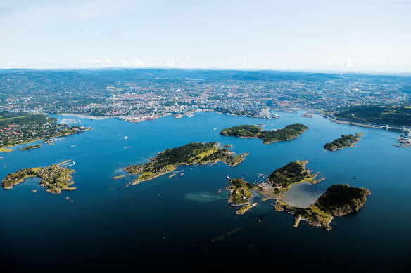 Oslofjord, Norway. 