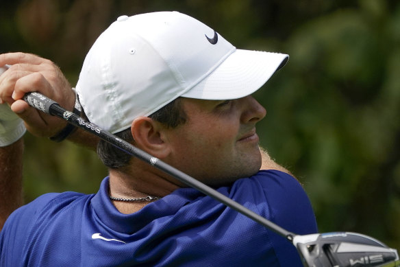 Former Masters champion Patrick Reed is one shot off the lead after a US Open first round boasting a hole in one.