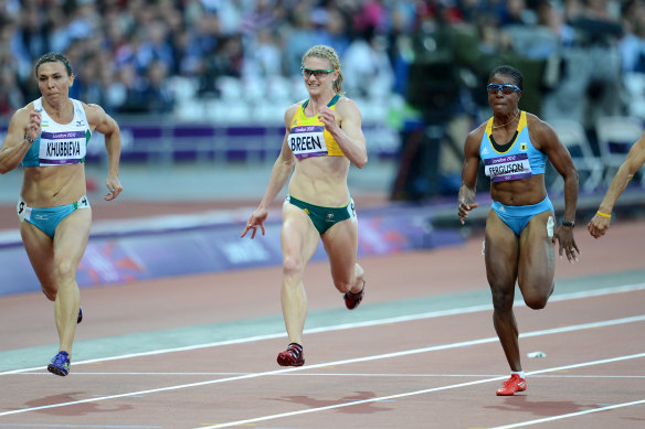 Melissa Breen competed at the London Olympic Games in 2012.