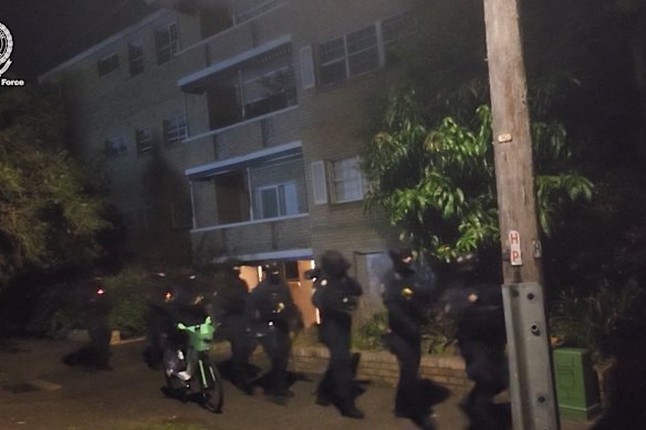 Police claimed the woman threw a water bottle at the officer. 