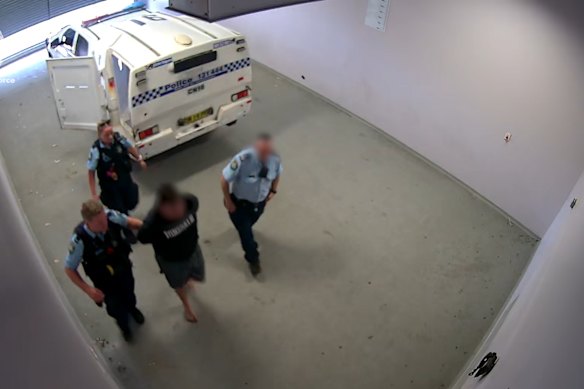 A man was arrested hours after the alleged attack.