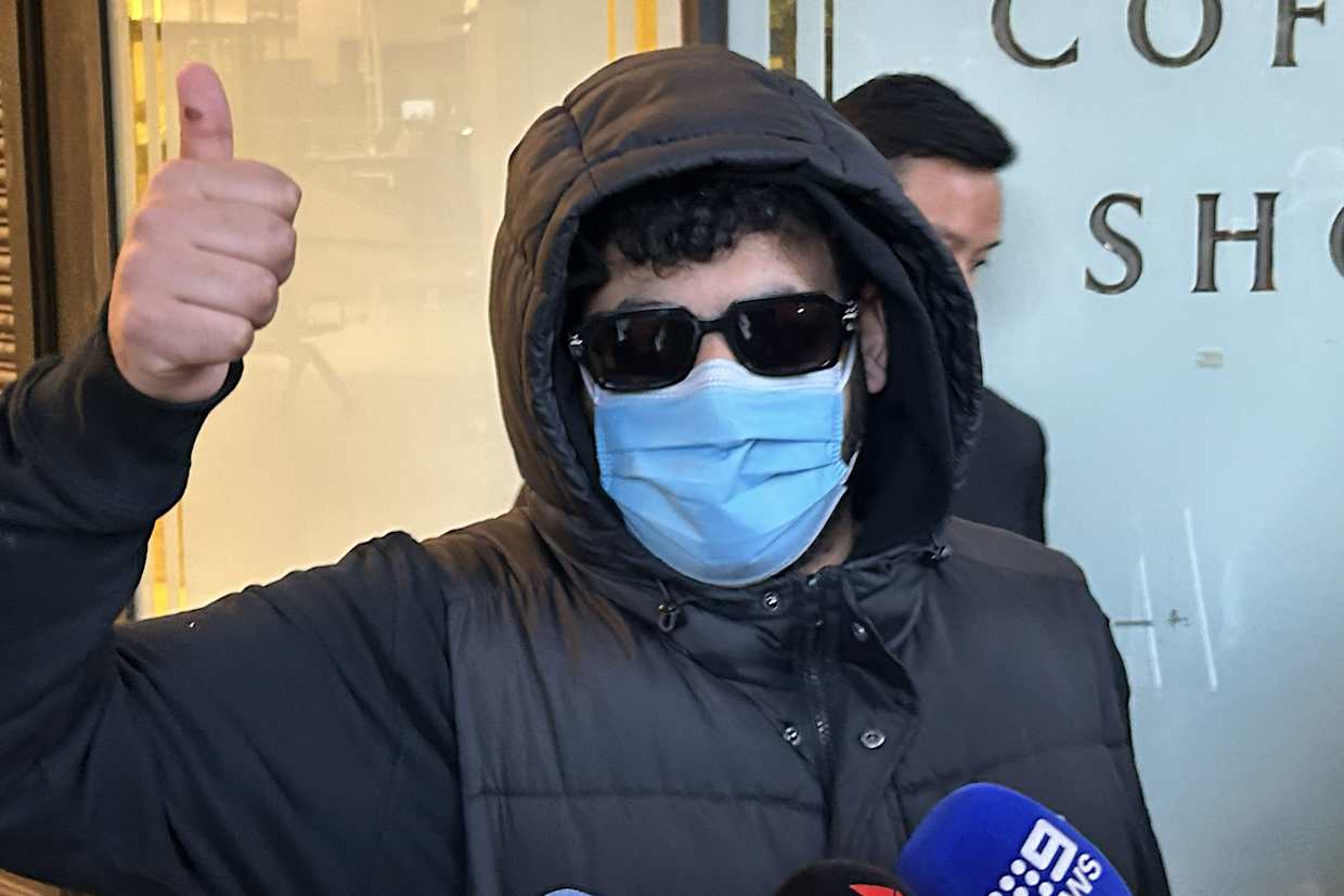 Sydney fountain crasher thankful despite troubled police case