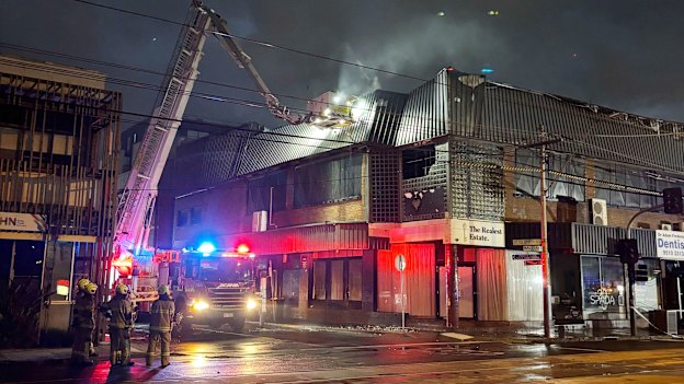 Love Machine nightclub firebombed.