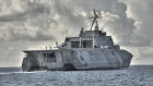 A Littoral combat ship built by Austal for the US Navy. 