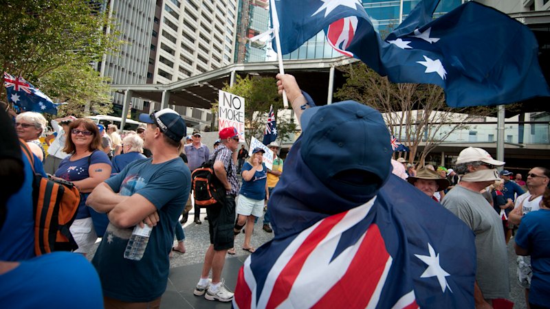 Deputy Premier defends far-right rally’s right to protest, but urges calm