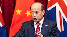 Xiao Qian insisted claims of foreign interference by China were "fallacies" and "falsehoods".