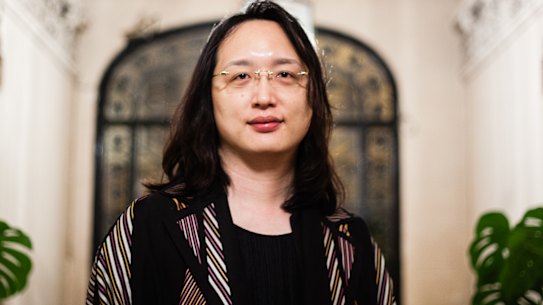 Taiwanese programmer and politician Audrey Tang.