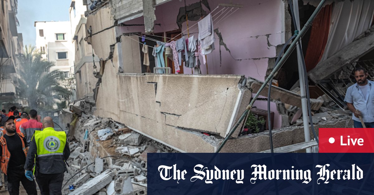 Australia news LIVE: Israel-Palestine conflict continues; Crown royal commission resumes - Vimarsana News