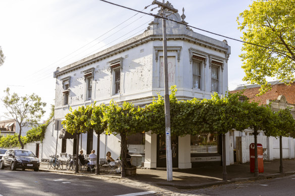 Brico occupies a heritage building on a Carlton North corner.