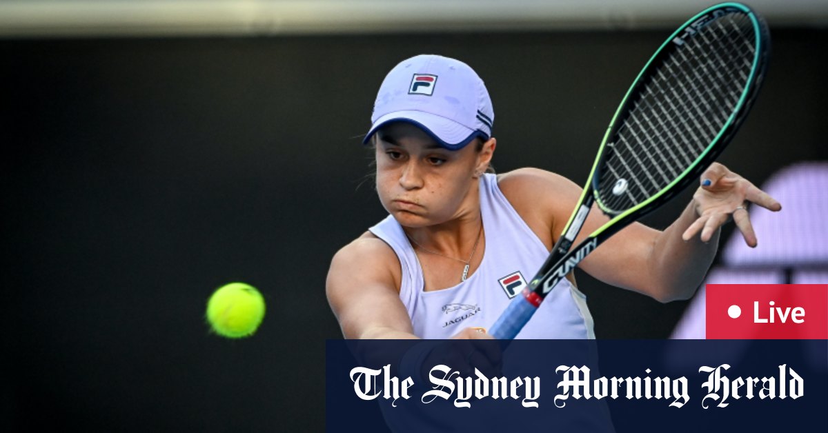 Australian Open 2021 LIVE updates: Ash Barty wins first set against Ekaterina Alexandrova in ...