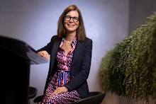 AFR Lisa Murphy CEO of the Stroke Foundation She has an MBA and this is for a story for our special report on Best Business Schools about how studying an MBA can help careers. Thursday 11th September 2025 Melbourne Photo by Eamon Gallagher