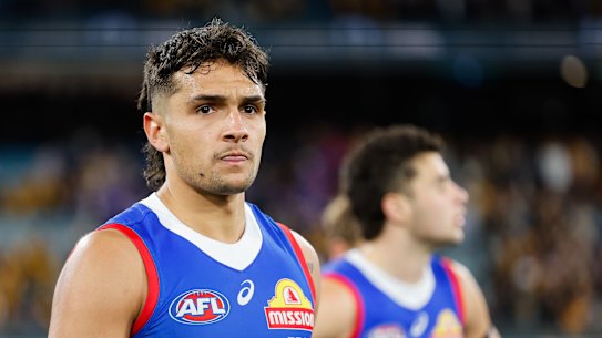 Jamarra Ugle-Hagan’s AFL future remains clouded.