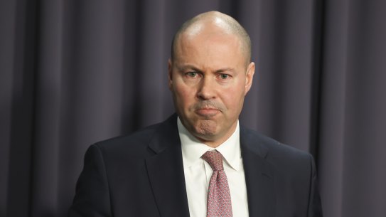 Treasurer Josh Frydenberg 
